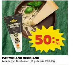 Coop ZETA Parmigiano reggiano erbjuda