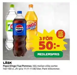 Coop Läsk erbjuda