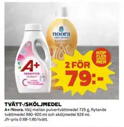 Coop Tvätt-/sköljmedel erbjuda