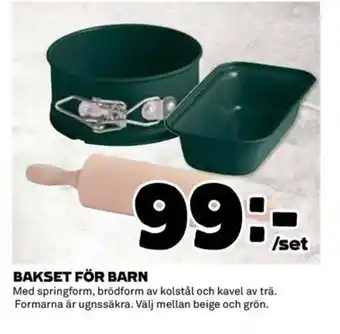 Coop Bakset för barn erbjuda