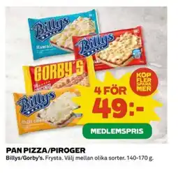Coop Pan pizza/piroger erbjuda