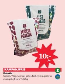 Hemköp GARANT Potatis erbjuda