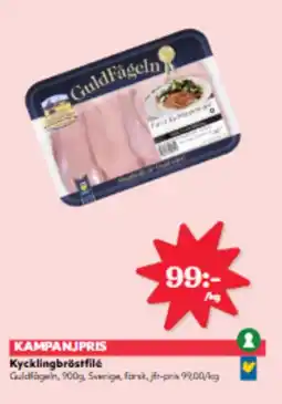 Hemköp GULDFÅGELN Kycklingbröstfilé erbjuda