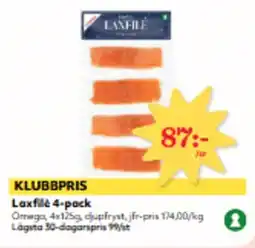 Hemköp Laxfile 4-pack erbjuda