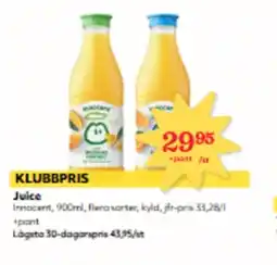 Hemköp INNOCENT Juice erbjuda