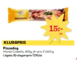 Hemköp MONTE CANTELLA Pizzadeg erbjuda