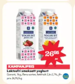 Hemköp GARANT Laktosfri smaksatt yoghurt erbjuda