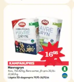 Hemköp AXA Havregryn erbjuda