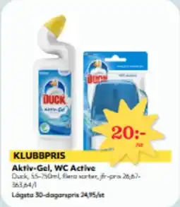 Hemköp DUCK Aktiv-gel, wc active erbjuda