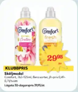 Hemköp COMFORT Sköljmedel erbjuda