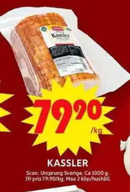 ICA Maxi Kassler erbjuda