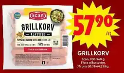 ICA Maxi Grillkorv erbjuda