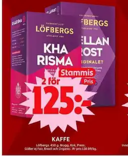 ICA Maxi Kaffe erbjuda
