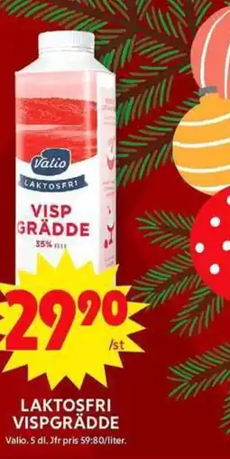 ICA Maxi Laktosfri vispgrädde erbjuda