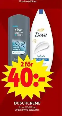 ICA Maxi Duschcreme erbjuda