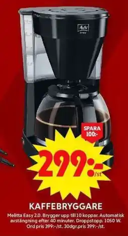 ICA Maxi Kaffebryggare erbjuda