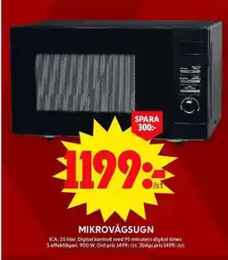 ICA Maxi Mikrovågsugn erbjuda