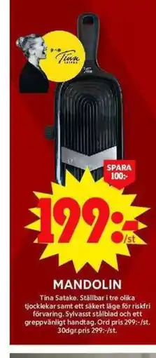 ICA Maxi Mandolin erbjuda