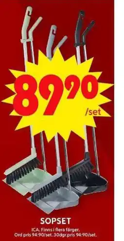 ICA Maxi Sopset erbjuda