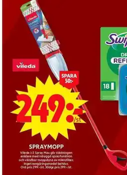 ICA Maxi Spraymopp erbjuda