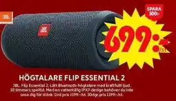 ICA Maxi Högtalare flip essential 2 erbjuda