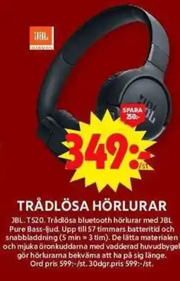 ICA Maxi Trådlösa hörlurar erbjuda
