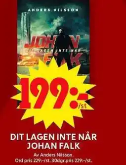 ICA Maxi Dit lagen inte når johan falk erbjuda