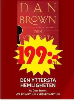 ICA Maxi Den yttersta hemligheten erbjuda