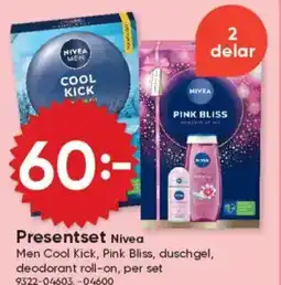 DollarStore Presentset Nivea erbjuda