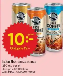 DollarStore Iskaffe Hell Ice Coffee erbjuda