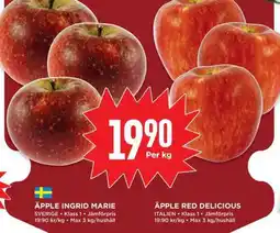 Willys Äpple Ingrid Marie erbjuda