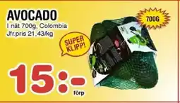 Nya Pulsen Avocado erbjuda