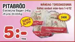 Nya Pulsen Pitabröd erbjuda