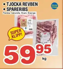 Nya Pulsen Tjocka revben • Spareribs erbjuda