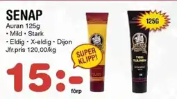 Nya Pulsen Auran Senap erbjuda