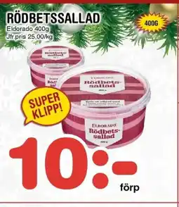 Nya Pulsen ELDORADO Rödbetssallad erbjuda