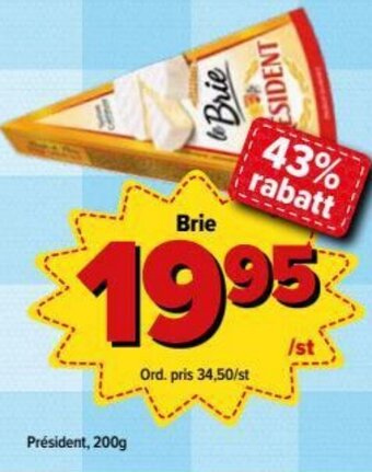 Östenssons Brie erbjuda