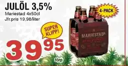 Nya Pulsen MARIESTADS Julöl 3,5% erbjuda