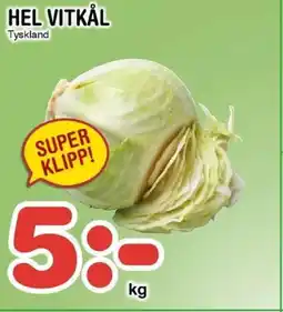 Nya Pulsen Hel vitkål erbjuda