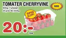 Nya Pulsen Tomater cherryvine erbjuda