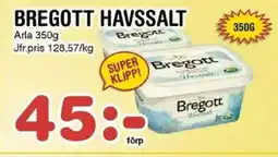 Nya Pulsen Arla Bregott havssalt erbjuda