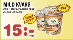 Nya Pulsen Arla Mild kvarg erbjuda