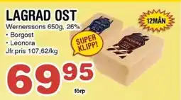 Nya Pulsen Wernerssons Lagrad ost erbjuda