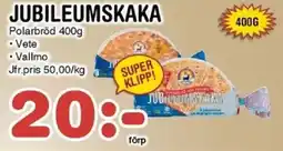 Nya Pulsen Polarbröd Jubileumskaka erbjuda