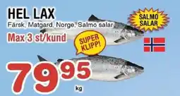 Nya Pulsen Hel lax erbjuda