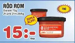 Nya Pulsen Garant Röd rom erbjuda