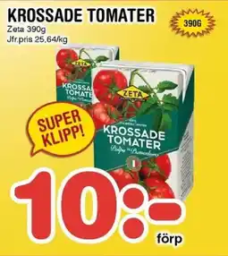Nya Pulsen Zeta Krossade tomater erbjuda