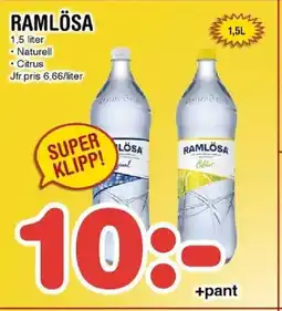 Nya Pulsen RAMLÖSA erbjuda