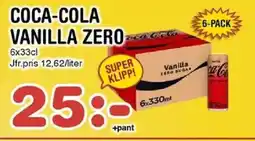 Nya Pulsen COCA-COLA Vanilla zero erbjuda