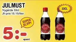 Nya Pulsen Nygårda Julmust erbjuda